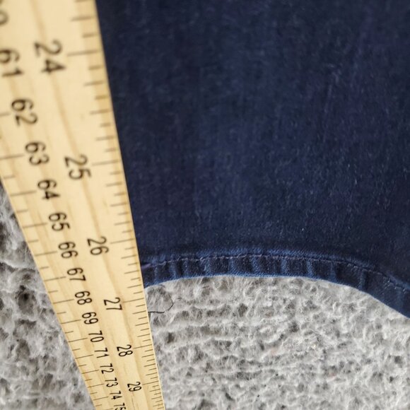 Talbots Jeans Womens 6 Blue Flawless Five-Pocket Slim Ankle Stretch Denim - Picture 7 of 10